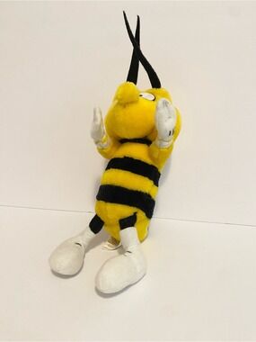 Vintage 1990s Honey Nut Cheerio Plush Bee Stuffed Animal Promo Bumblebee Toy